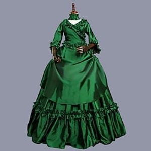 Maria Antonietta Rococo Victorian Vintage Dress Ball Gown Prom Dress Women's Costume Vintage Cosplay Party Halloween Carnival Dress Masquerade miniinthebox