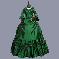 Maria Antonietta Rococo Victorian Vintage Dress Ball Gown Prom Dress Women's Costume Vintage Cosplay Party Halloween Carnival Dress Masquerade miniinthebox - thumbnail