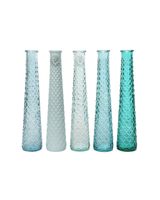 Kaemingk Vase Recycled Glass 869810 Assorted 1 Piece By Homesmiths