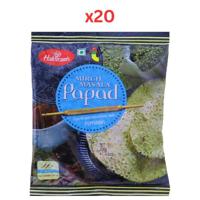 Haldirams Mirch Masala Papad 200Gm (Pack Of 20)