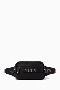 Valentino Garavani VLTN Ribbon Belt Bag in Nylon