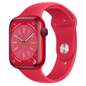 Apple Watch Series 8 (GPS + Cellular), 45mm, (PRODUCT)RED Aluminium Case with (PRODUCT)RED Sport Band