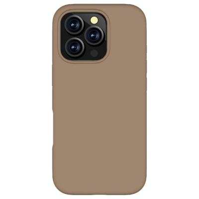 Protect iPhone 16 Pro Max Silicon Phone Case | Magsafe | Brown | SMIP16PMBRN