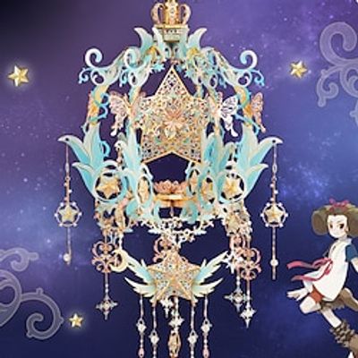 3D Metal Assembly Model of Pinjie Kingdom Puzzle Wishing Star Lightinthebox