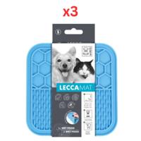 M-Pets Lecca Mat Blue Small (Pack of 3)