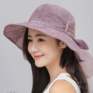 Women Cotton Foldable Bucket Hat