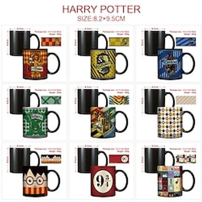 Harries Coffee Cup Potters High Temperature Color-changing Ceramic Mug Porcelain Mug Son Two Yuan Cartoon Anime Tea Mugs Lightinthebox