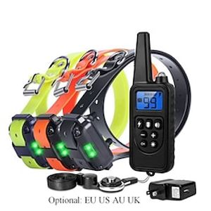 Dog Training Shock Collar Adjustable Dog Trainer Electronic / Electric Plastic Electronic Behaviour Aids Obedience Training For Pets miniinthebox