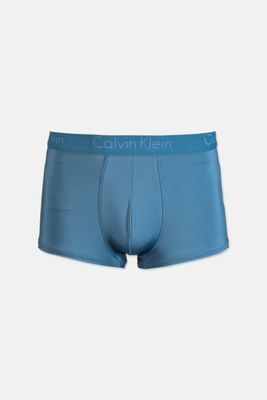 Mens Infinite Color Low Rise Trunks  Steel Blue