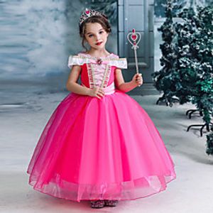 Ball Gown Floor Length Flower Girl Dresses Party Tulle Sleeveless Jewel Neck with Solid miniinthebox