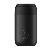 Chilly's Bottles Series 2 Stainless Steel Travel Coffee Cup 340ml - Abyss Black