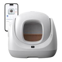 Catlink SE Lite AI Self Cleaning With Odour Removal Cat Litter Box 64X56X60cm - Grey