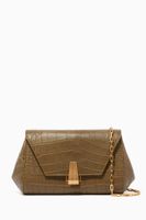Mini BV Angle Crocodile Leather Bag Mini BV Angle Crocodile Leather Bag