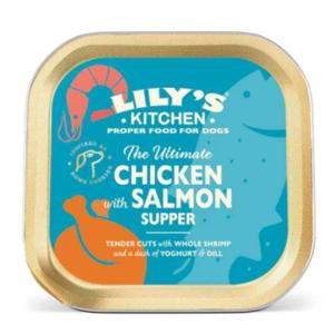 Lily's Kitchen The Ultimate Chicken with Salmon Supper Wet Dog Food - 150G