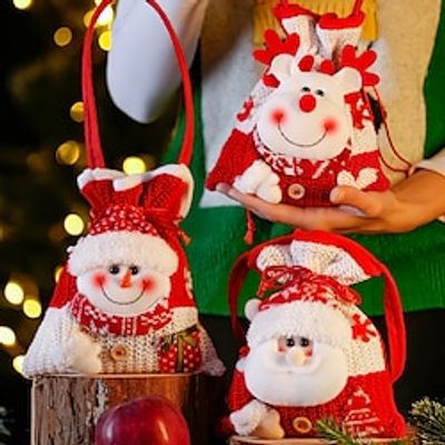 Christmas Candy Bags Gift Bags Christmas Party Favor Treat Bags. Lightinthebox