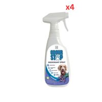 M-PETS Odor Stop Deodorant Spray Lavender 500ml (Pack of 4)