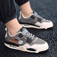 Boys' Trainers Athletic Shoes Comfort Mesh Lace up Big Kids(7years ) Daily Running Shoes Blue Orange Brown Summer miniinthebox - thumbnail