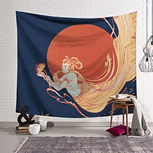 Wall Tapestry Art Decor Blanket Curtain Hanging Home Bedroom Living Room Decoration Polyester Chang'e miniinthebox