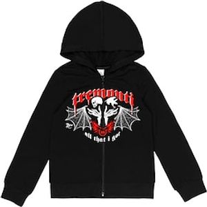Kids Boys Hoodie Pullover Animal Skull Heart Long Sleeve Zipper Children Top Outdoor Hoodie Active Sports Cool Section 1 Section 2 Section 3 Spring 7-13 Years Lightinthebox