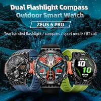 LOKMAT ZEUS 6 PRO Smart Watch 1.46 inch Smartwatch Fitness Running Watch Bluetooth Pedometer Call Reminder Activity Tracker Compatible with Android iOS Women Men Long Standby Hands-Free Calls Lightinthebox