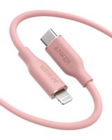 Anker Power Line III Flow USB-C with Lightning 0.9 Meter Pink - 0.9 Meter Anker Power Line III Flow USB-C with Lightning 0.9 Meter Pink - 0.9 Meter