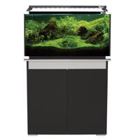 Aqua One Styleline 93Cm Black & Moon Grey Cabinet, Horizon 130, 92X36X78Cm