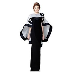 Sleeveless Irregular / Elegant Organza Special Occasion / Party / Evening Women's Wrap With Appliques miniinthebox