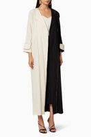 Monotone Crepe Abaya - thumbnail