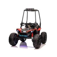 Megastar UTV With Removable Canopy, Remote Control And Colorful Lights 2 Seater 12V - Red
