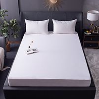 Waterproof bed single piece urine permeable bed cover anti-slip fixed mattress dust cover protective cover bed cover Lightinthebox - thumbnail