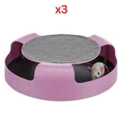 Trixie Catch The Mouse Toy For Cats - Pink 25X6cm (Pack Of 2)
