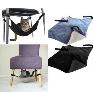 40*40CM Cat Crib Hammock Clutter Bed Mat Fabric Pet Cages Under The Chair Garden