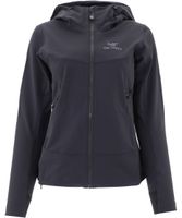 Black Nylon Outerwear Jacket - thumbnail