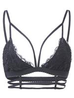 Women Sexy Lace Hollow Camisole Bras Crop Top