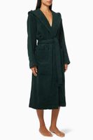 Hooded Bathrobe in Organic Cotton
