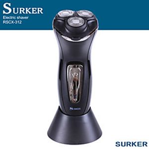 Surker Men's Shaver Electric Razor Barber Shaving Machine Floating 3 Cutter Head Abs Trimmer For Face Charging And Plugging 312 miniinthebox