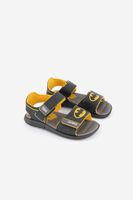 Kids Boys Batman Velco Sandals  Yellow/Black - thumbnail
