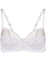 La Perla Bianca teardrop cut-out bra - White