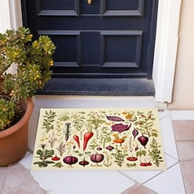 Vegetable Doormat Non-Slip Oil Proof Rug Indoor Outdoor Mat Bedroom Decor Bathroom Mat Entrance Rug Door Mat Lightinthebox