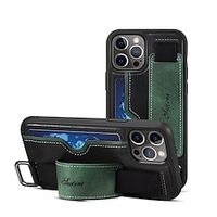 Phone Case For Apple Back Cover iPhone 13 12 Pro Max Portable Card Holder Shockproof Solid Colored PU Leather miniinthebox Phone Case For Apple Back Cover iPhone 13 12 Pro Max Portable Card Holder Shockproof Solid Colored PU Leather miniinthebox