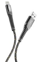 Cellularline Tetraforce Cable 200cm Lightning, Black Cellularline Tetraforce Cable 200cm Lightning, Black