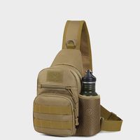 Outdoor Waterproof Nylon Tactical Crossbody Bag Lightweight Sport Chest Bag For Men