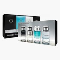 Mercedes Benz 4-Piece Eau De Toilette Mini Gift Set for Men