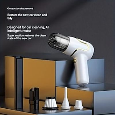 2-in-1 Powerful Handheld Vacuum Cleaner Suitable For Dust Blowing Small Wireless Strong Suction For Home Car And Desktop Cleaning Mini Vacuum For Crevices Keyboard Cleaner Vacuum Cleanign Lightinthebox