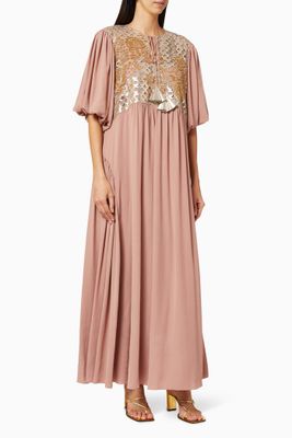 Goldette Trellis Flowing Kaftan Goldette Trellis Flowing Kaftan