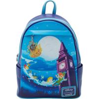 Loungefly Leather Disney Peter Pan Ship Glow In the Dark Mini Backpack - thumbnail