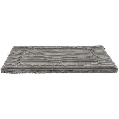 Trixie Lonni Corduroy Plush Lying Mat For Dogs - Grey 90X65CM