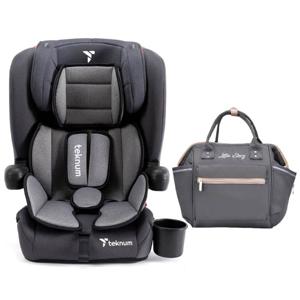 Teknum Pack And Go Foldable Car Seat With Ace Diaper Bag - Grey CM_TKLS_CS03ADP_GY