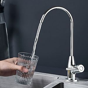 Drinking Water Filter Faucet Modern Brushed Nickel Tap for Kitchen Sink Lead Free Water Filter Faucet Cold Water Only Lightinthebox