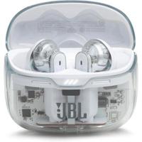 JBL TUNE BEAM True Wireless Noise Cancelling Earbuds, Ghost White (JBLTBEAMGWHT)